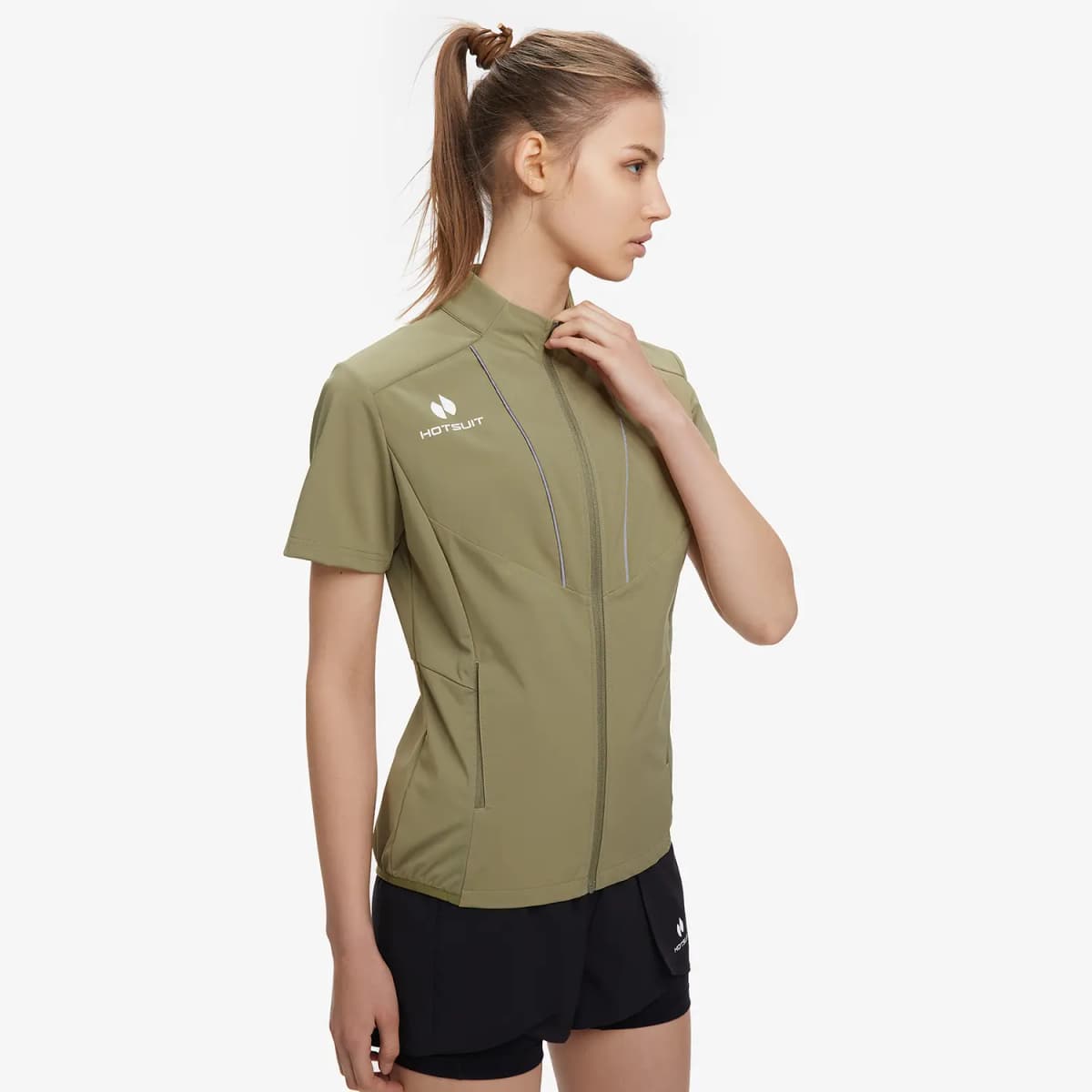 HOTSUIT Sweat Series Qadın İdman Köynəyi 29