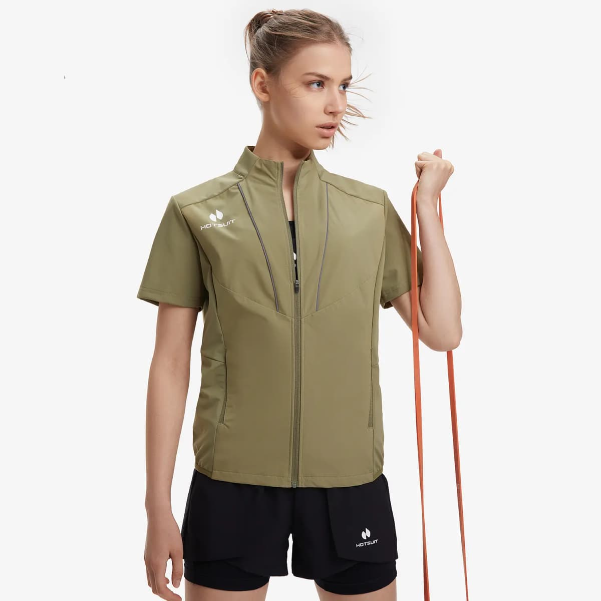 HOTSUIT Sweat Series Qadın İdman Köynəyi 24