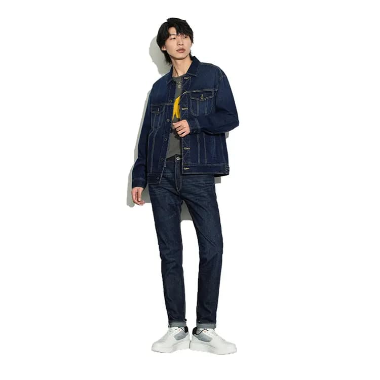 Lee FW22 Kişi Denim Pencəyi Mavi 3
