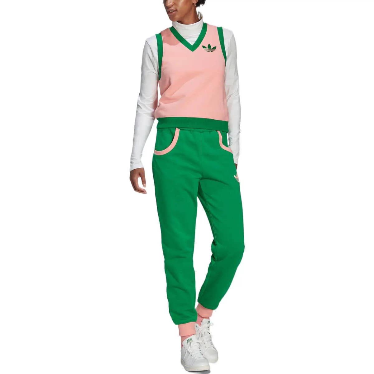 adidas Originals Qolsuz İdman Köynəyi Qadın Çəhrayı 2