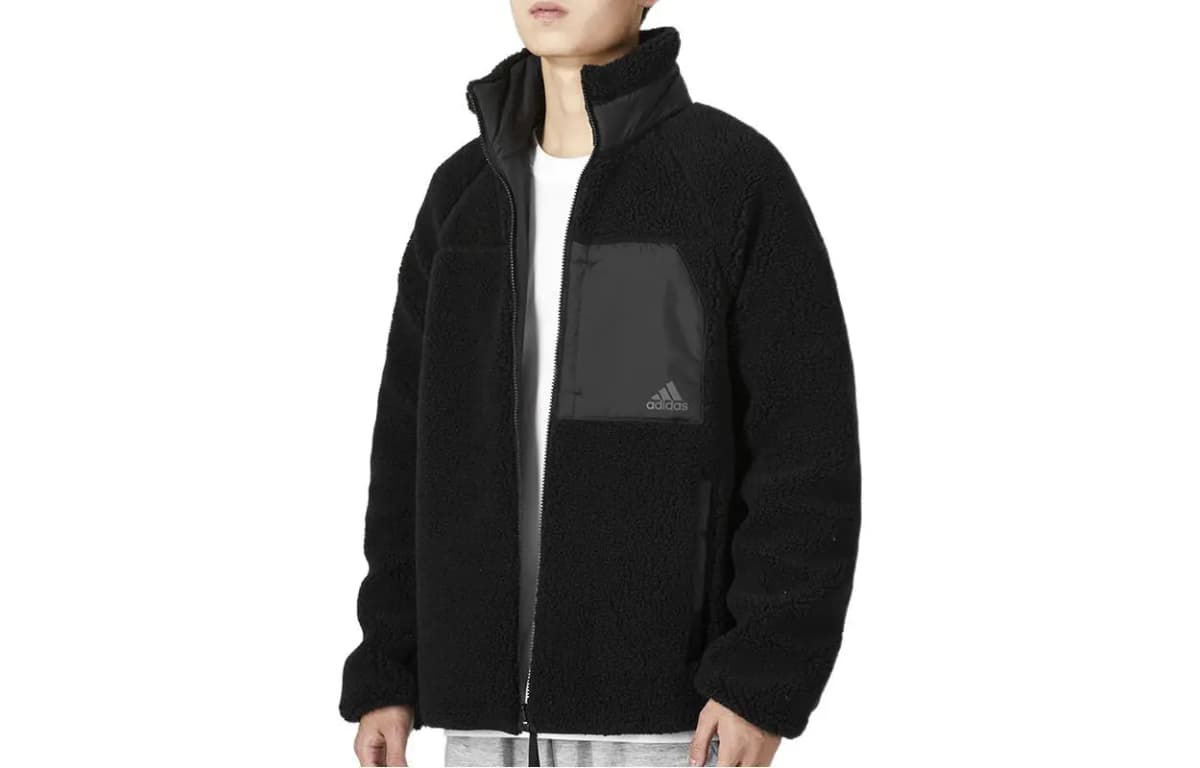 adidas Puffer Jacket Kişi Qara 3