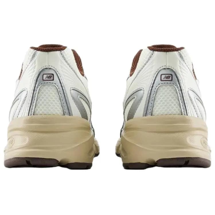 New Balance NB 740 Retro Casual Dad Shoes Unisex Beige-White 5
