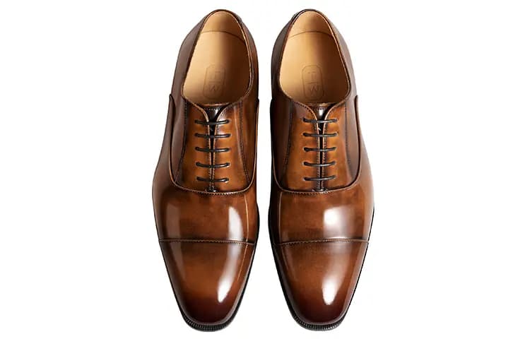 THOM WILLS British Oxford Kişi Klassik Ayaqqabı Qəhvəyi 3
