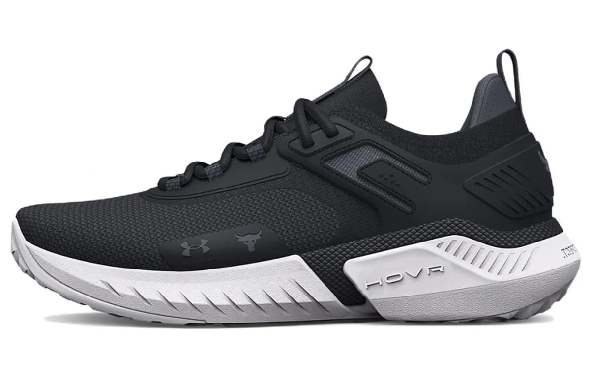 Under Armour Project Rock 5 Qadın Qara/Ağ