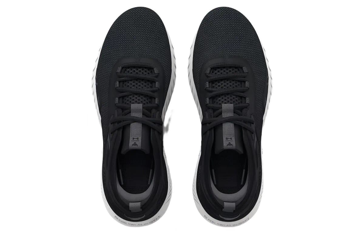 Under Armour Project Rock 5 Qadın Qara/Ağ 4
