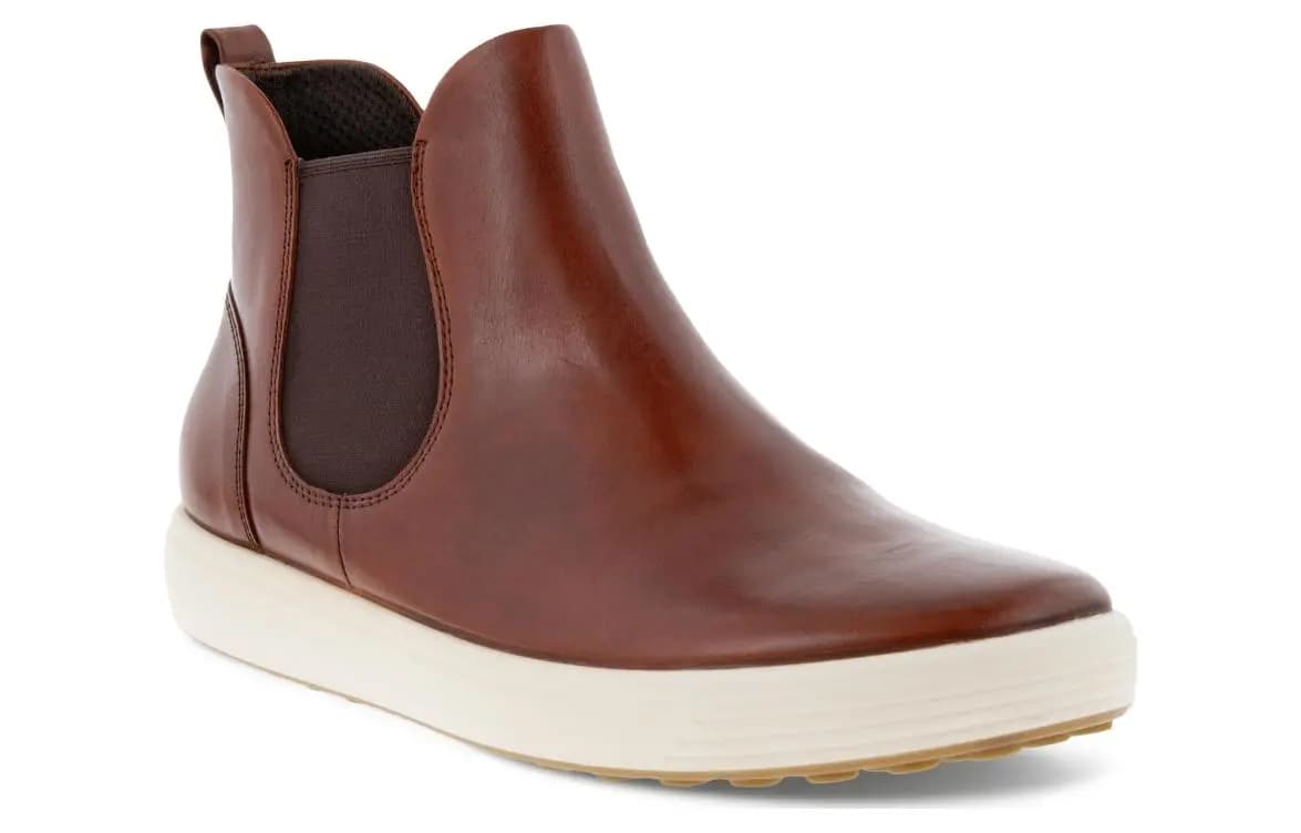 Ecco Ankle-Length Chelsea Boots Women's Brandy Brown 3