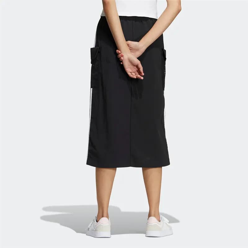 adidas neo Stripe Qadın Ətəyi Qara 4
