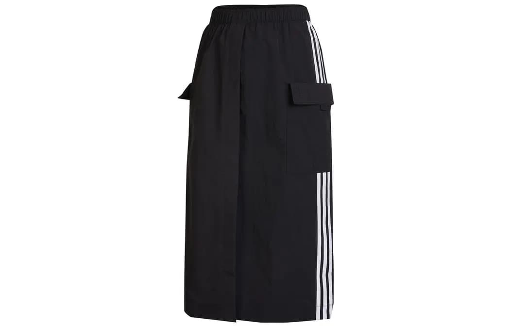 adidas neo Stripe Qadın Ətəyi Qara