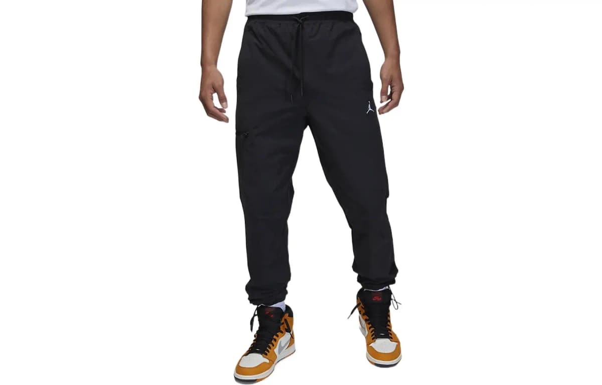 Jordan FW22 Loqo Printli Kişi İdman Şalvarı Qara 3