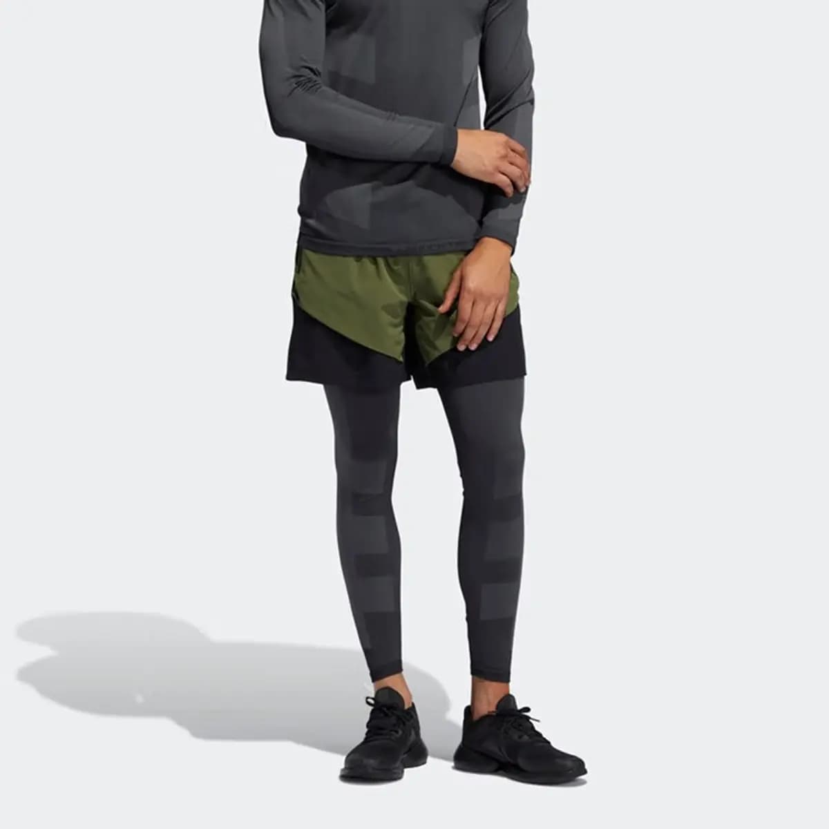 adidas Kişi Məşq Şalvarı Qara 4