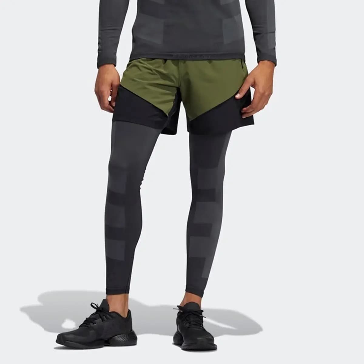 adidas Kişi Məşq Şalvarı Qara 3