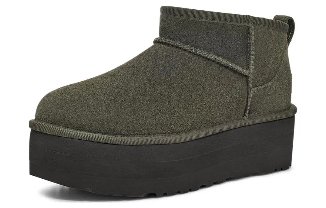 UGG Classic Ultra Mini Platform Qadın Çəkməsi Forest Night 2