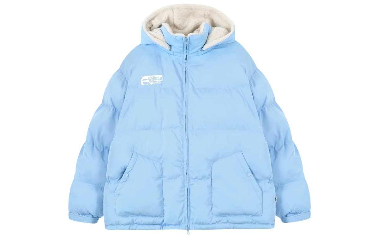F426 Unisex Kapüşonlu Puffer Pencək 11