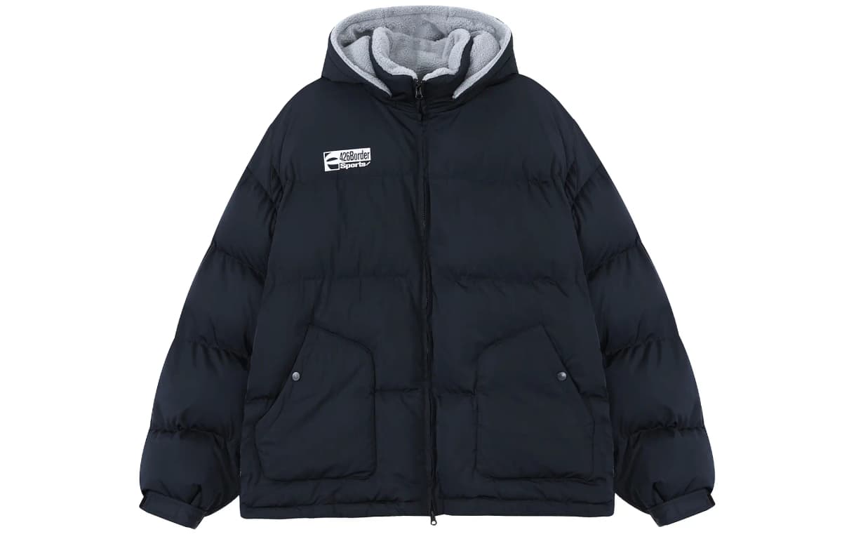 F426 Unisex Kapüşonlu Puffer Pencək 6