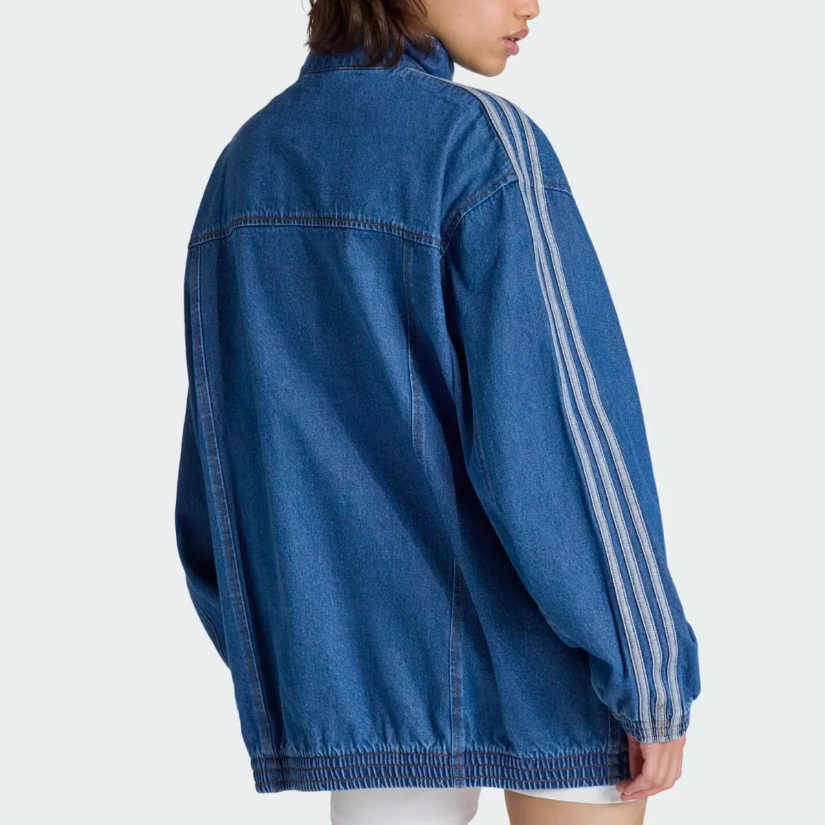 adidas originals Firebird FW25 ADILENIUM Denim Qadın Pencəyi 3