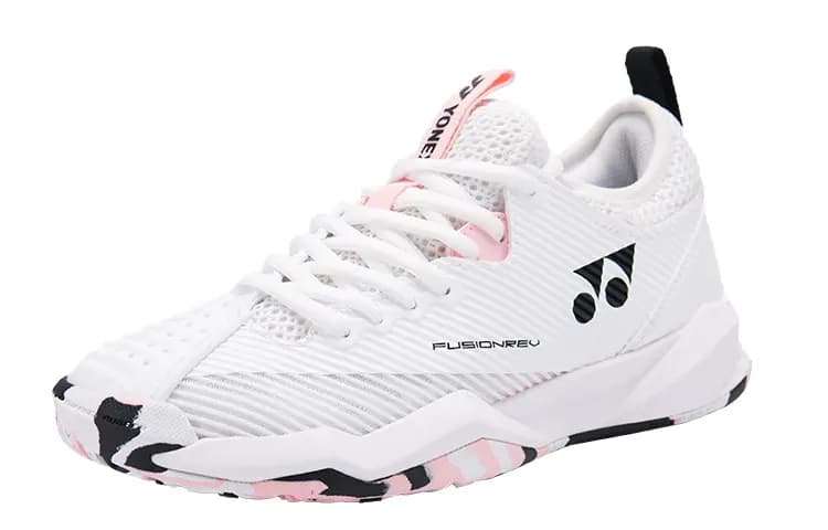 YONEX Breathable Low-Top Tennis Shoes Women's White Pink 2