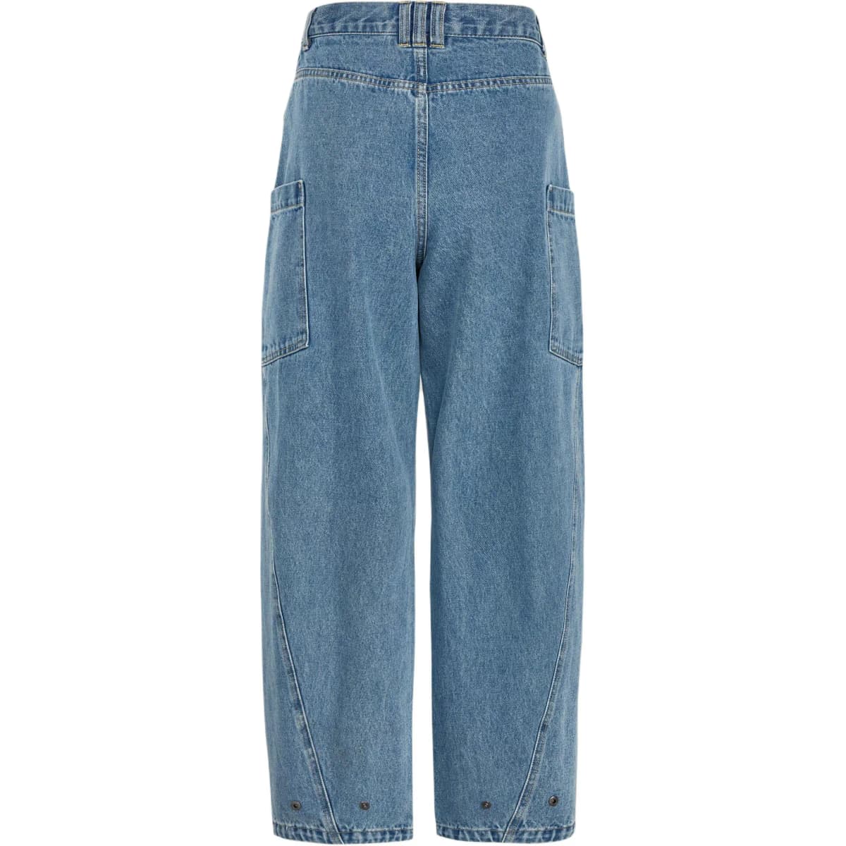 adidas Originals DENIM JOGGERS Qadın Cins Şalvarı 2