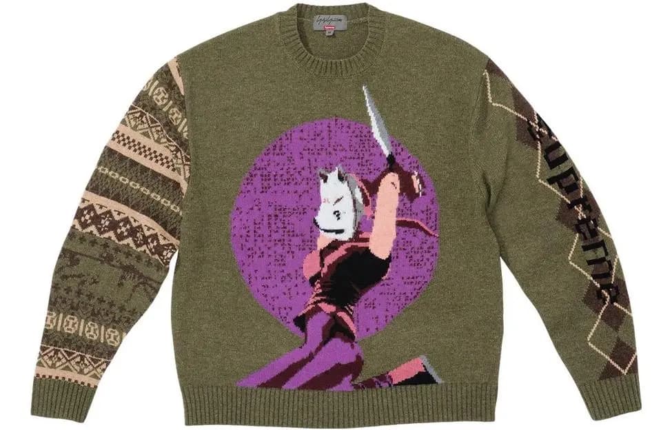 Supreme Yohji Yamamoto Tekken Svitr