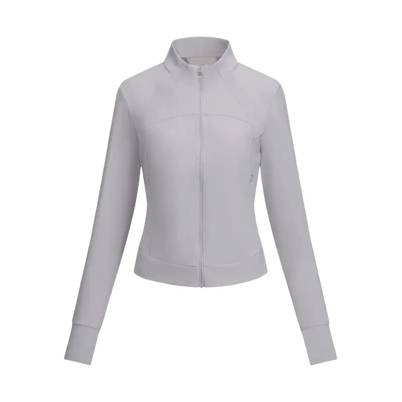Under Armour Novelty Knit Qadın İdman Pencəyi Boz/Çəhrayı