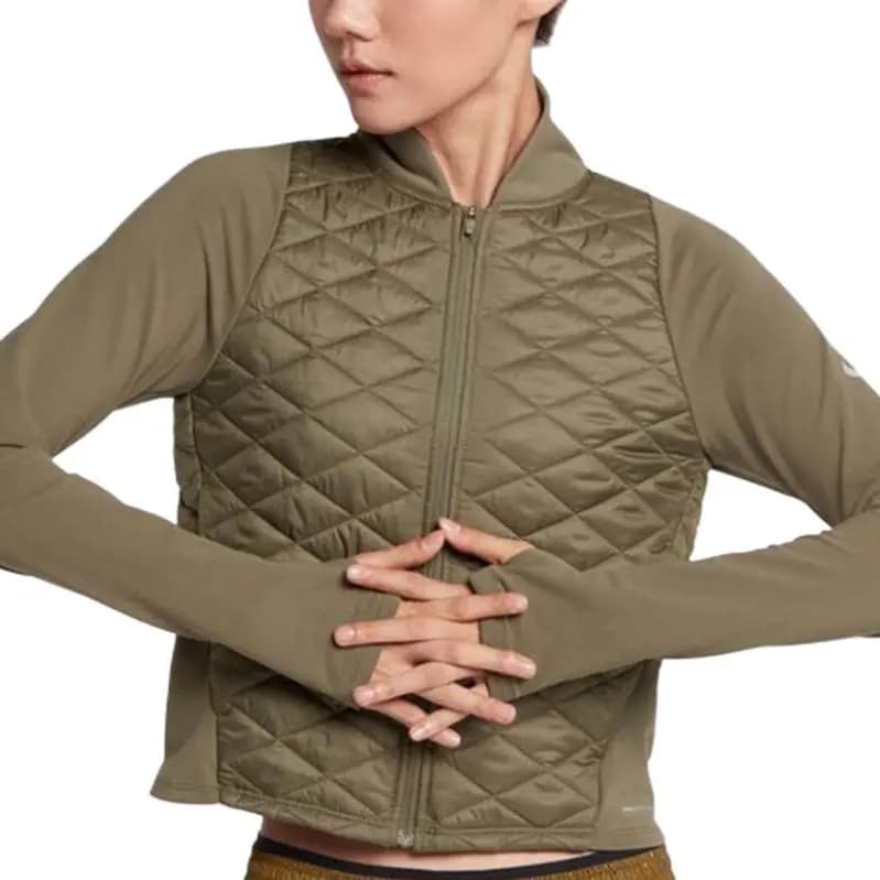 Nike Puffer Jacket Women's Army Green 3