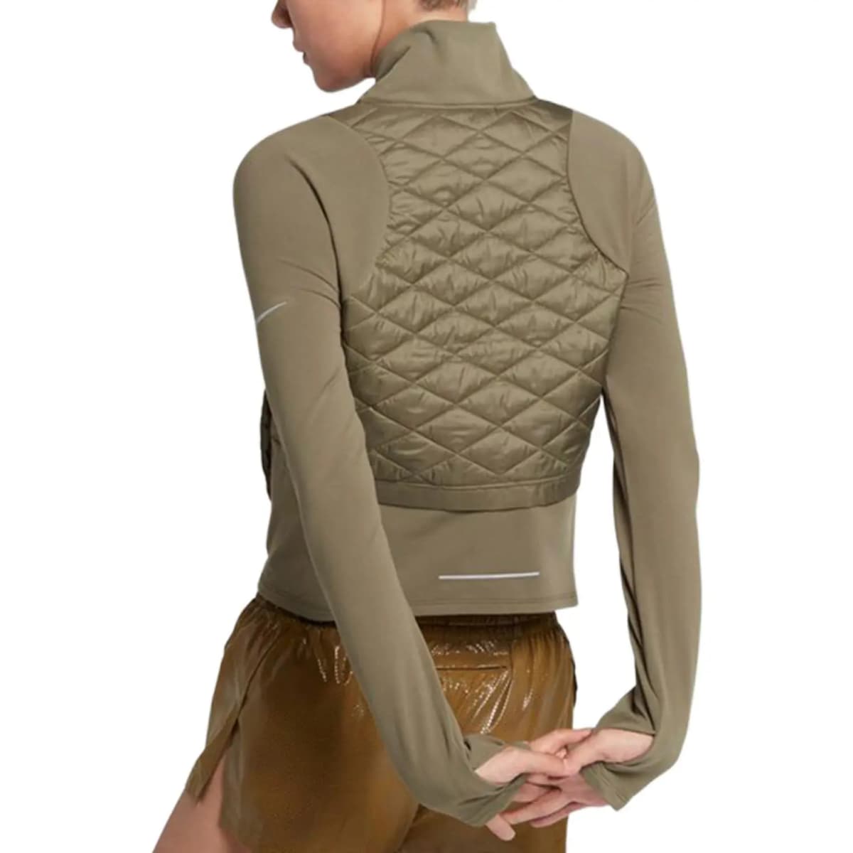 Nike Puffer Jacket Women's Army Green 4