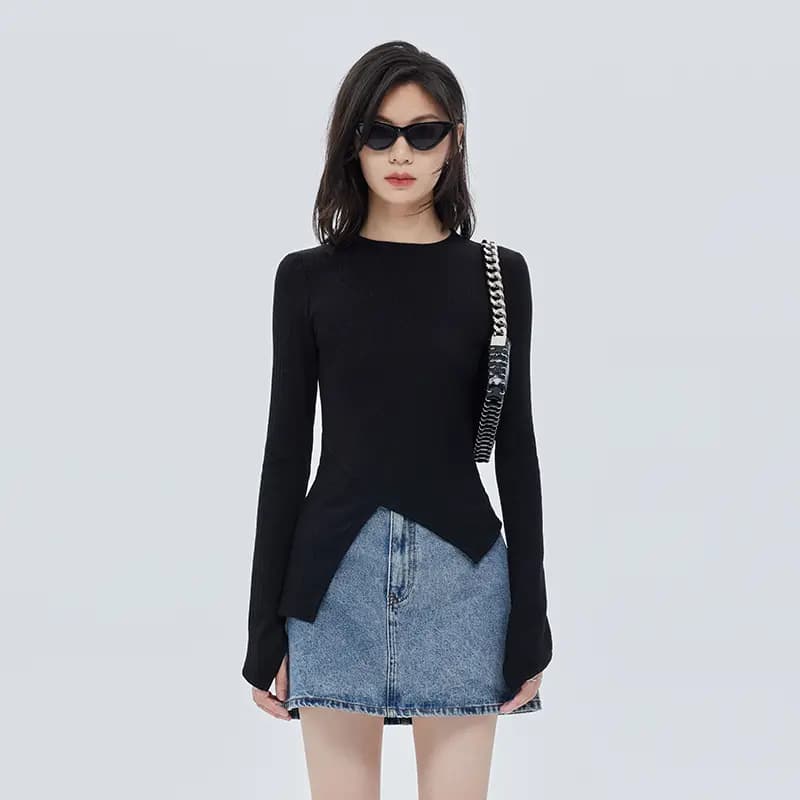 SOON FLOWER Knitwear Fall Women's Black 4
