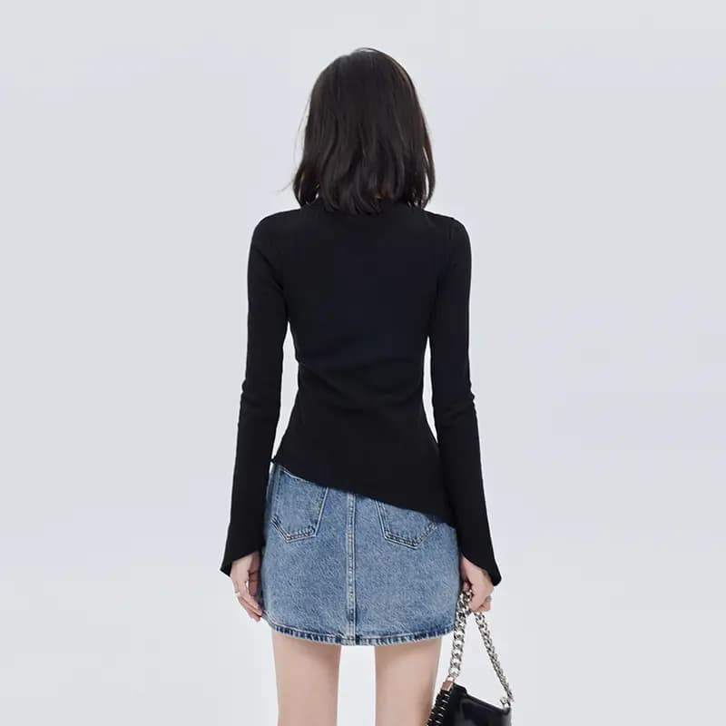 SOON FLOWER Knitwear Fall Women's Black 7