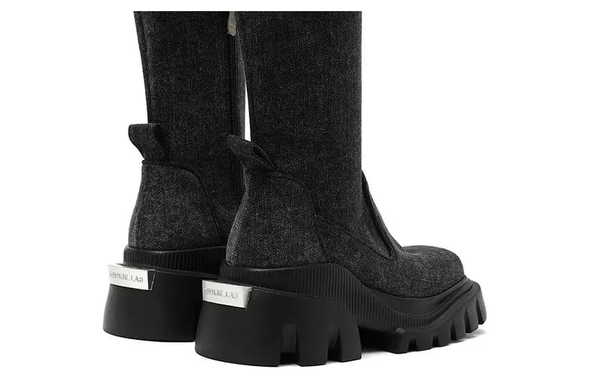 DAPHNE LAB Candy Series Knee High Over The Knee Boots Women's 23
