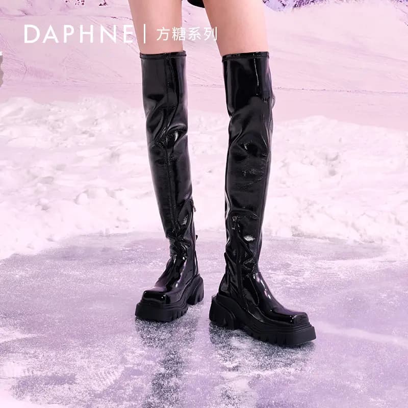 DAPHNE LAB Candy Series Knee High Over The Knee Boots Women's 19