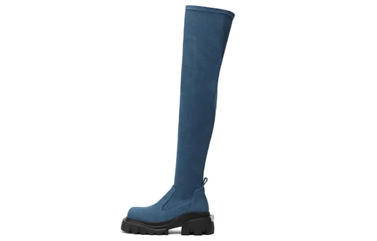 DAPHNE LAB Candy Series Knee High Over The Knee Boots Women's 2