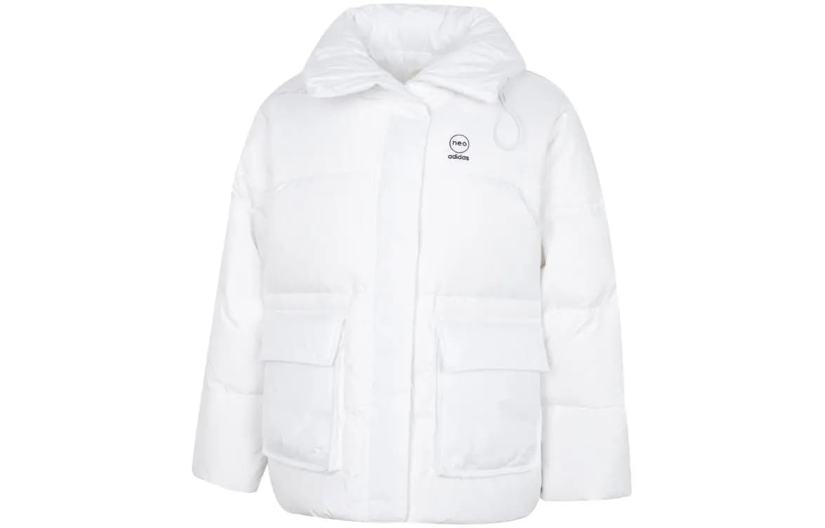 adidas neo Qadın Puffer Pencək Ağ