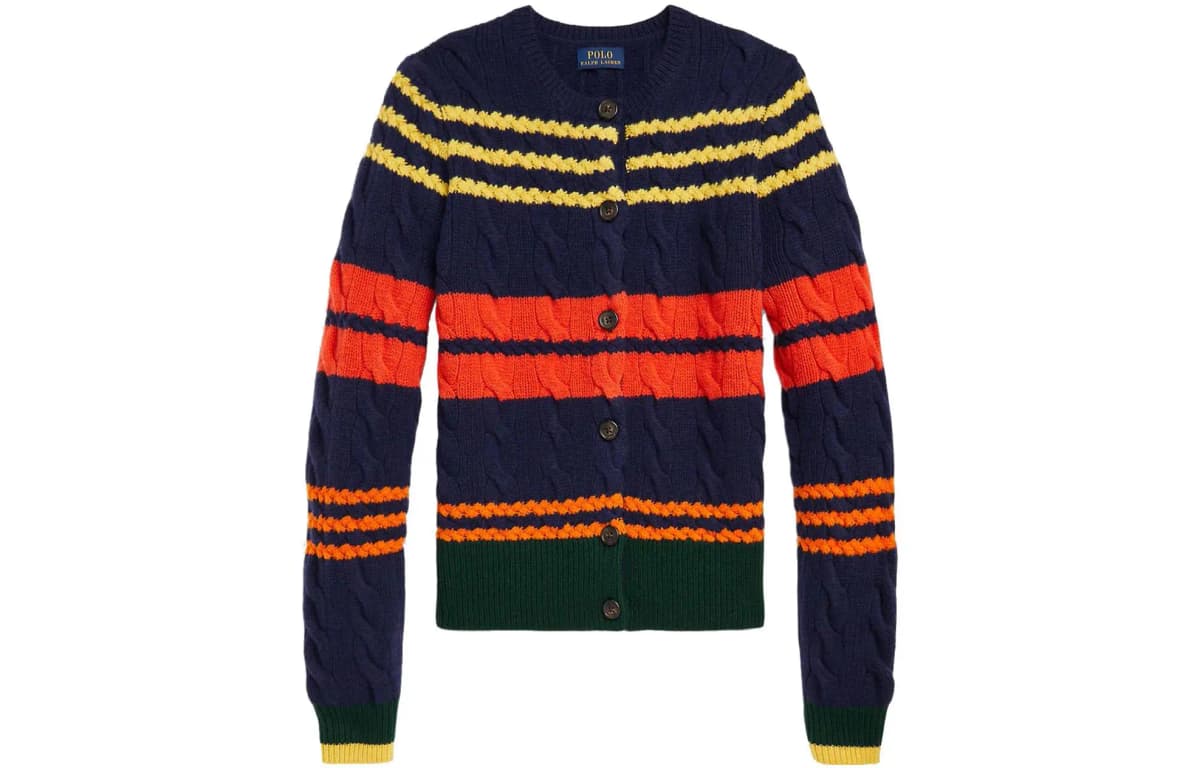 Polo Ralph Lauren FW22 Qadın Sviteri Çoxrəngli