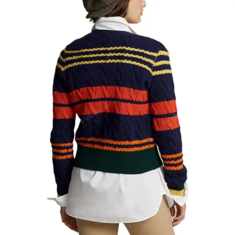 Polo Ralph Lauren FW22 Qadın Sviteri Çoxrəngli 3