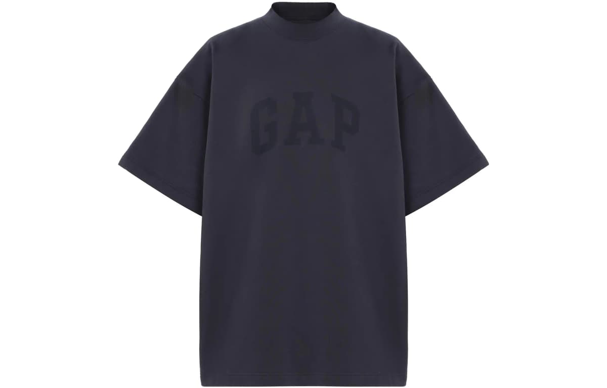Gap X Balenciaga X YEEZY Unisex Köynək Qara
