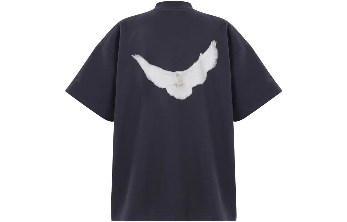 Gap X Balenciaga X YEEZY Unisex Köynək Qara 2