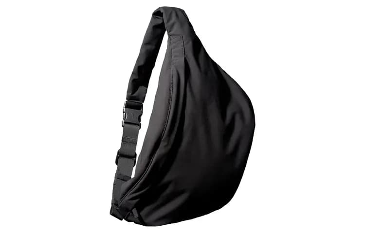 Balenciaga Gap X Yeezy Sling Çiyin və Crossbody Çantası Unisex Qara