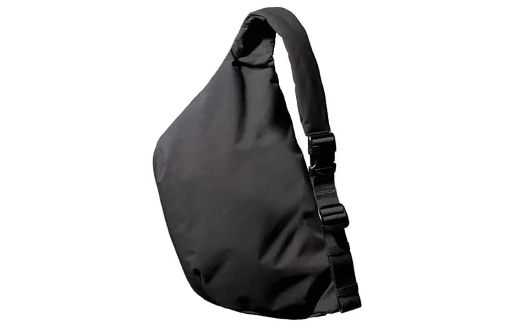 Balenciaga Gap X Yeezy Tripartite Collaboration Polyester Sling Bag Shoulder Bag Crossbody Bag Medium Size Unisex Black 2