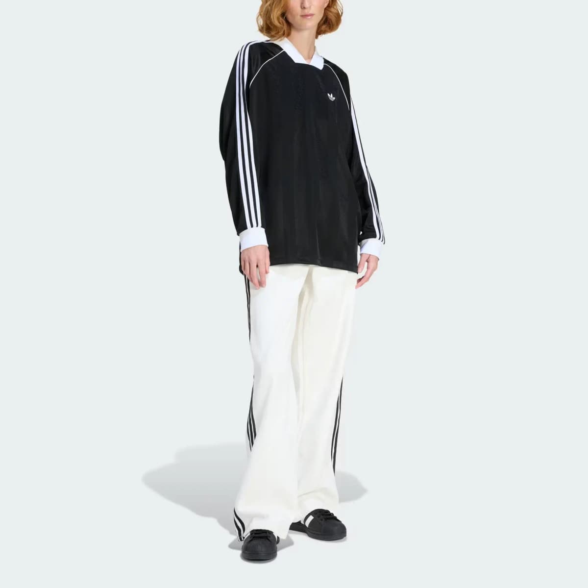 adidas Originals 3-Stripes JACQUARD Qadın Köynəyi 4