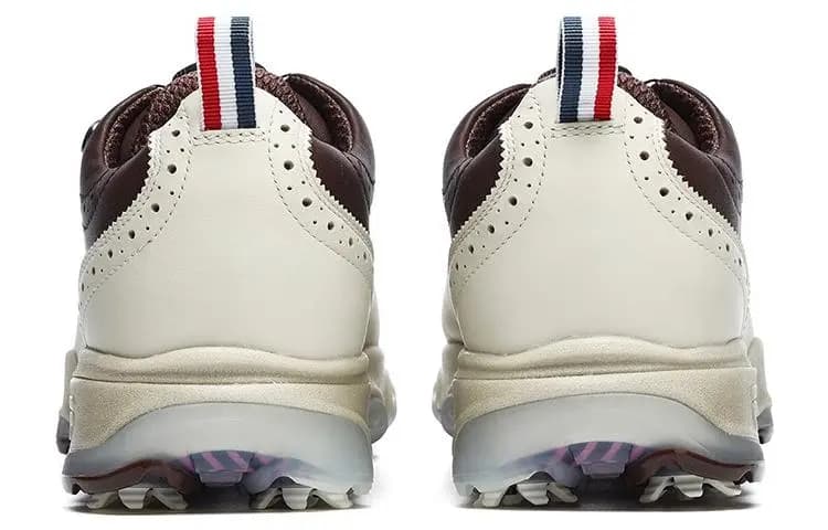 FILA Golf Oxford Spike İdman Ayaqqabısı 'White Brown' 5