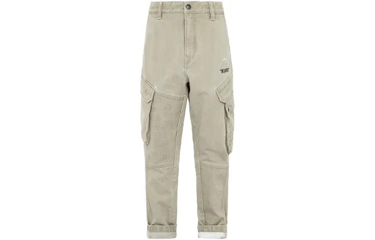 EVISU Jeans Men Khaki