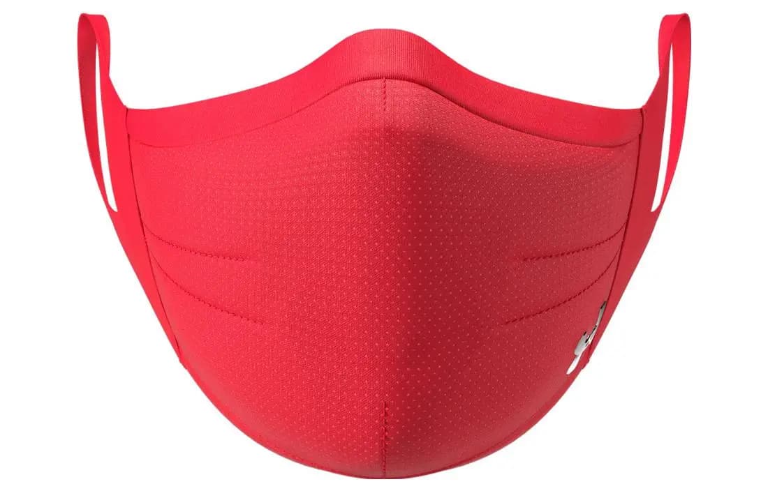 Under Armour Üz Maskası Unisex Qırmızı 4