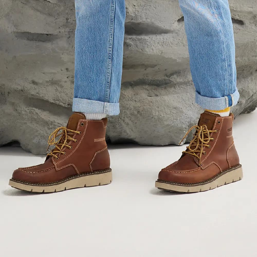 CAT Covert Collection Ankle-Length Martin Boot Qəhvəyi 7
