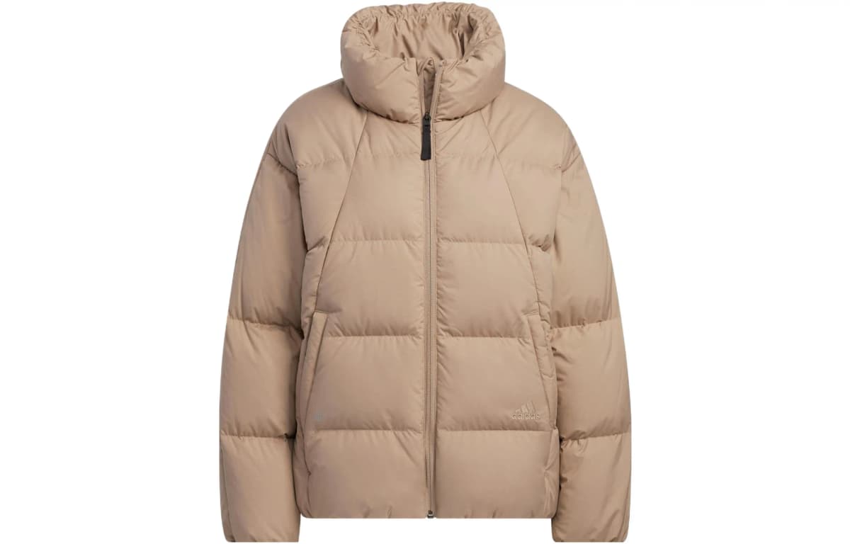 Adidas COCOON DOWN JACKET Qadın Puxovik Qəhvəyi