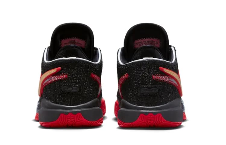 Nike LeBron 20 Black University Red GS 4