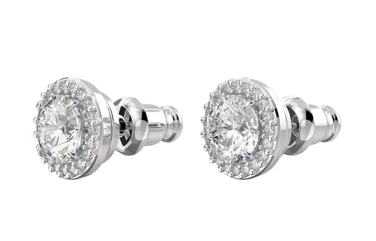 Swarovski Dəyirmi Sırğa Qadın 3
