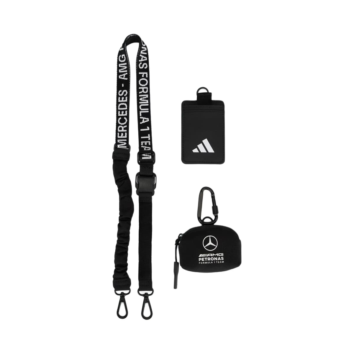 adidas MERCEDES-AMG Qulaqlıq Çantası Unisex Qara 3