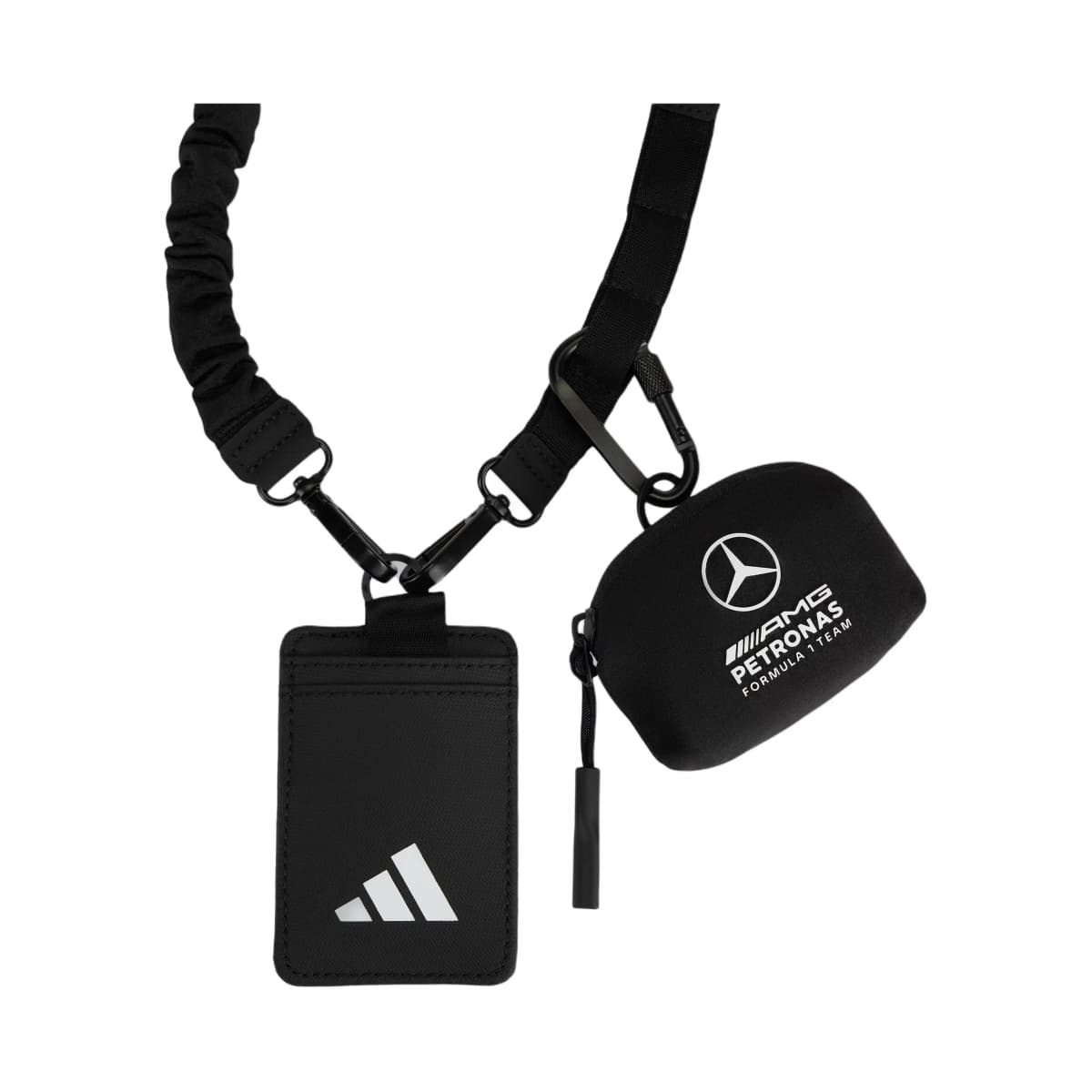 adidas MERCEDES-AMG Qulaqlıq Çantası Unisex Qara 4