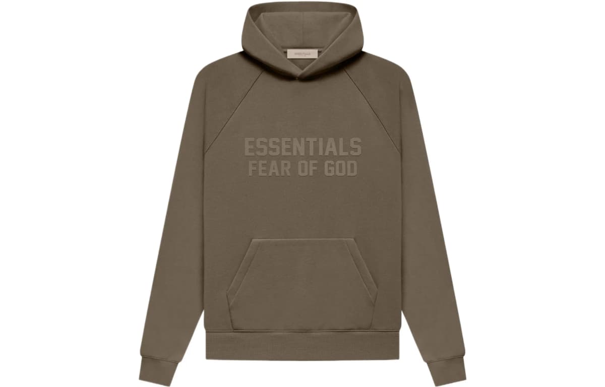 Fear of God Essentials FW22 Unisex Hoodie Wood