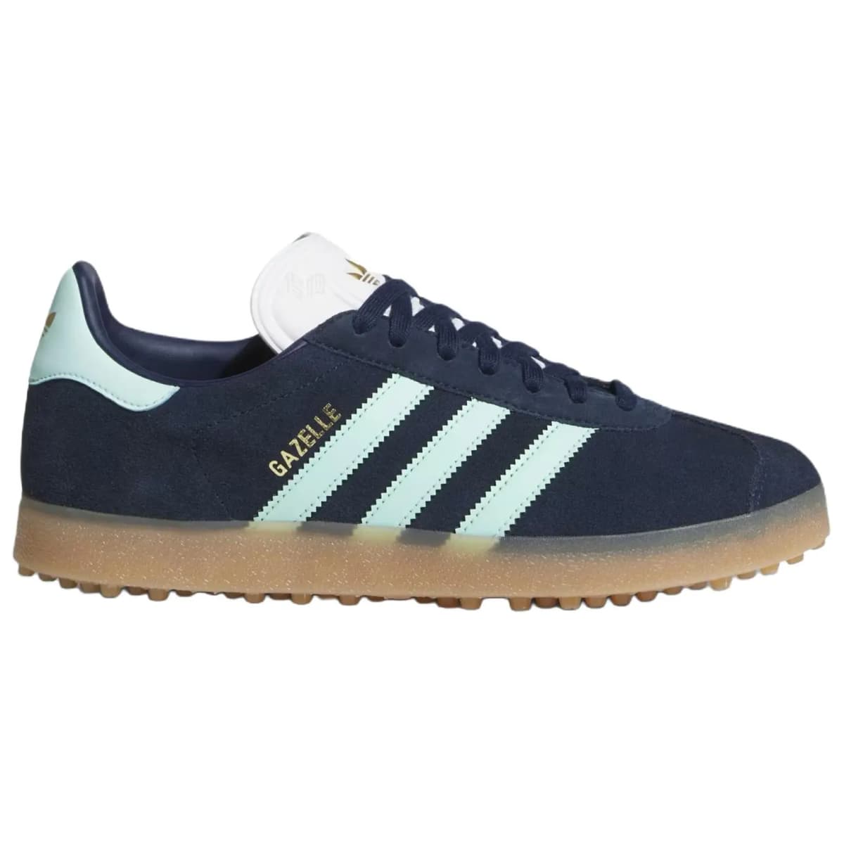 adidas Originals Gazelle Spikeless Comfortable Fit Golf Shoes Unisex Night Indigo Blue 2