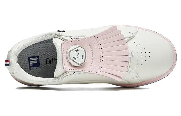 FILA GF 1911 Trainer Golf Shoes Women's Low-Top Gray White 3
